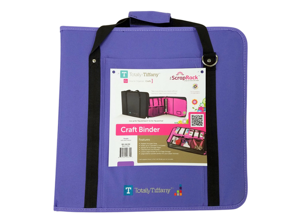 Purple Craft Binder