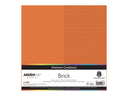 Arden Creative Studio Premium Cardstock Brick Orange 12