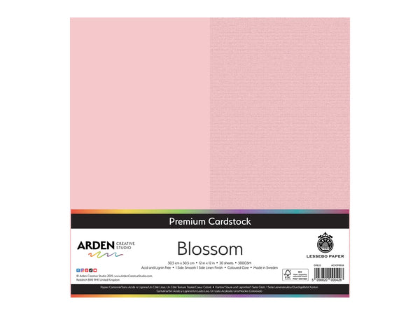 Arden Creative Studio Premium Cardstock Blossom Pink 12
