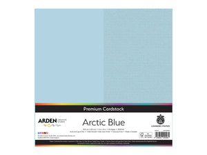 Arden Creative Studio Premium Cardstock Arctic Blue 12" x 12" - 20 Pack