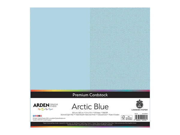 Arden Creative Studio Premium Cardstock Arctic Blue 12