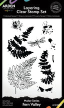 Arden Creative Studio Maker Series Fern Valley Layering Clear Stamp Set