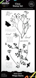 Arden Creative Studio Maker Series Wispy Stems Clear Stamp Set