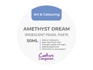 Crafters Companion Iridescent Pearl Paste Amethyst Dream