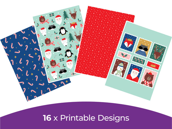 Violet Studios Jolly Holiday - Digital Paper Pad