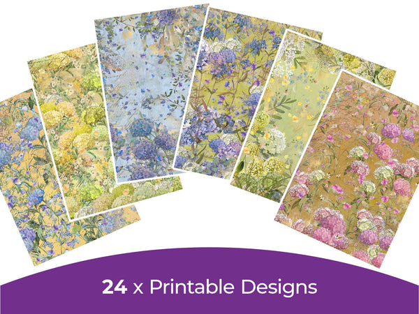 Nature's Garden Hydrangea Collection - Digital Bundle