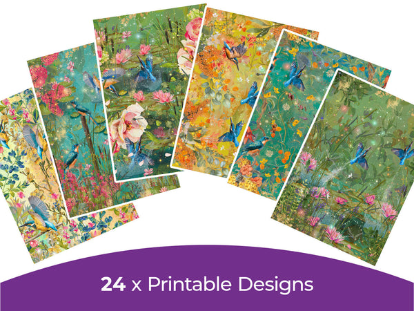 Nature's Garden Kingfisher Collection - Digital Bundle