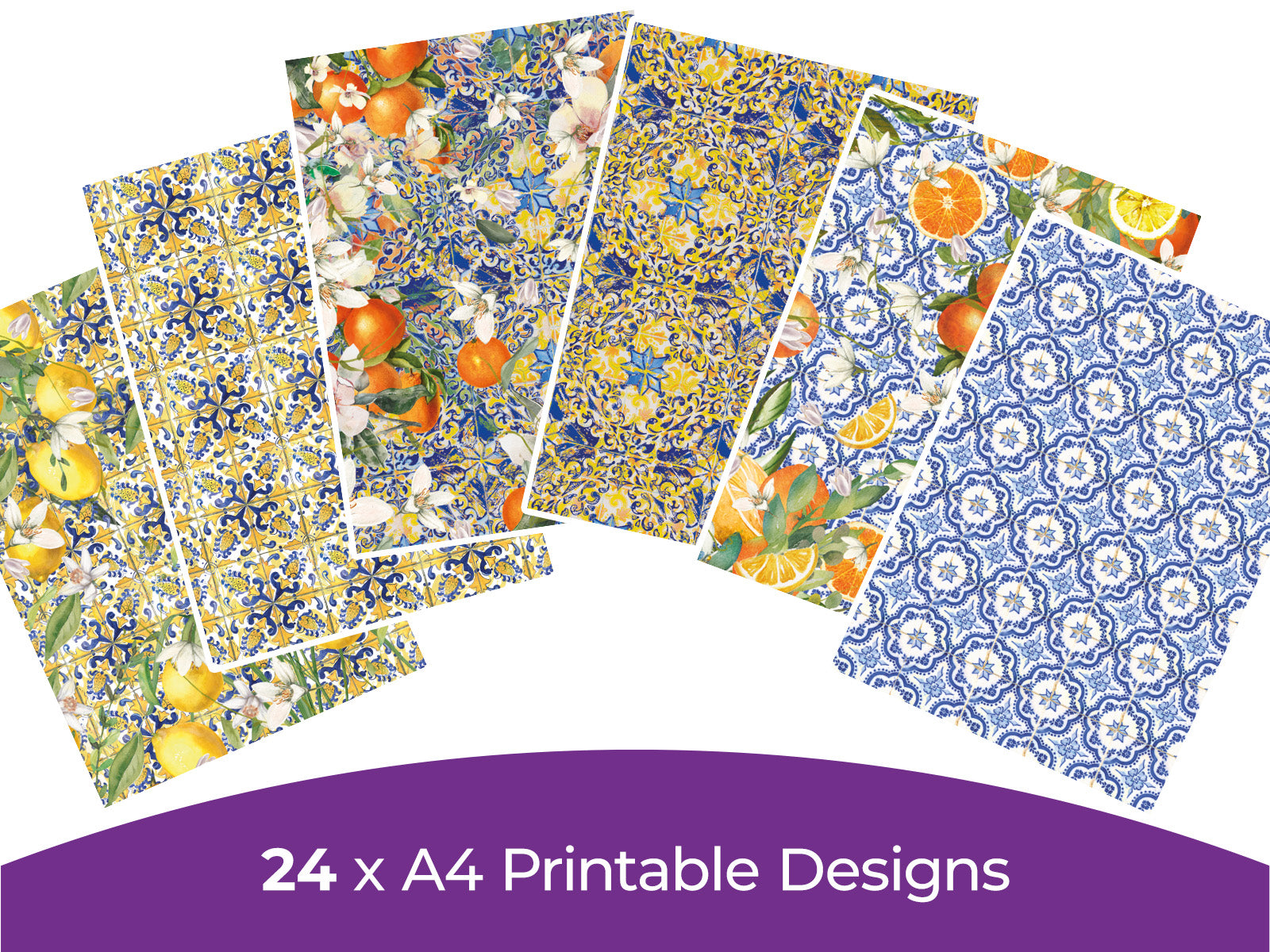 Mediterranean Dreams Collection - Digital Paper Pad