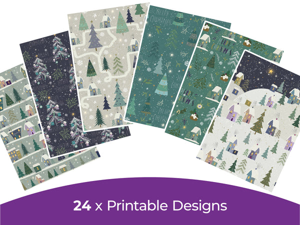 Winter Solstice Collection - Digital Paper Pad