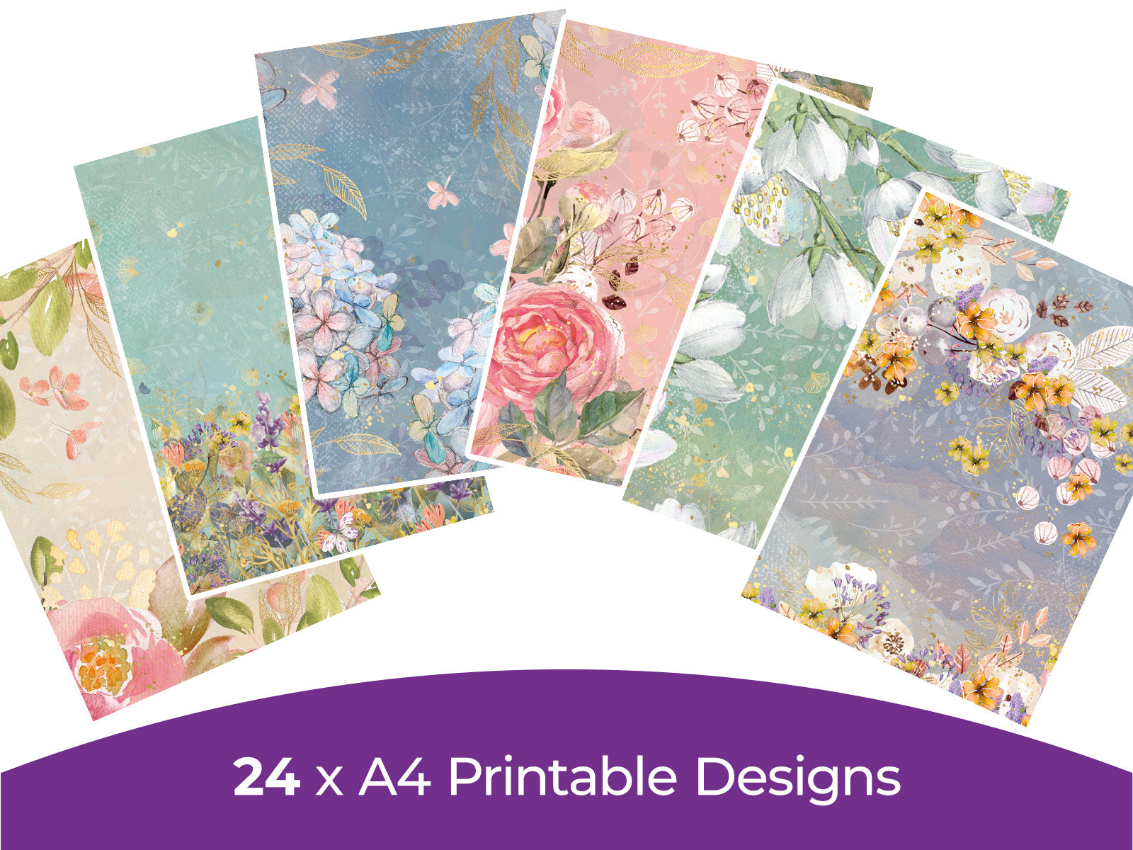 Country Lane Collection - Digital Paper Pad