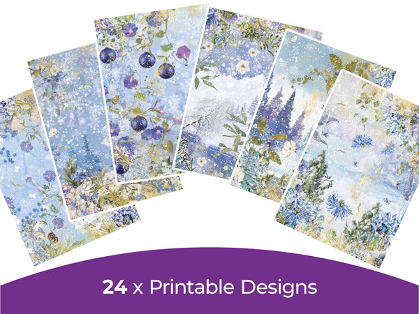 Winter Forest Collection - Digital Paper Pad