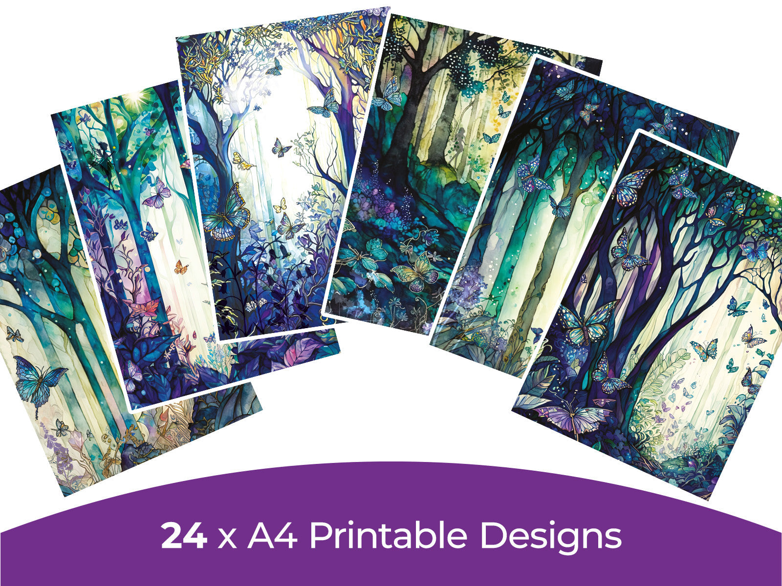 Fairy Glade Collection - Digital Paper Pad