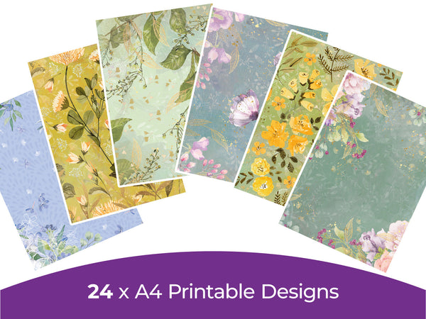 Country Lane Collection - Digital Paper Pad