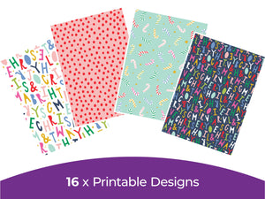 Violet Studios Love Xmas - Digital Paper Pad