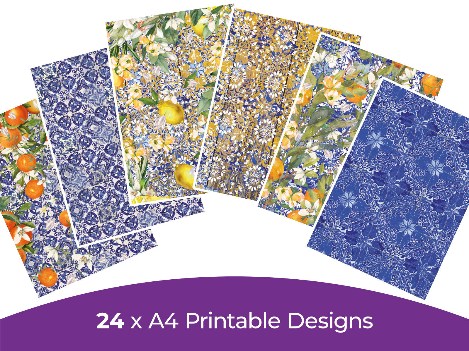 Mediterranean Dreams Collection - Digital Paper Pad