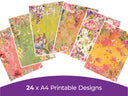 Say It With Flowers Collection - Digital Paper Pad