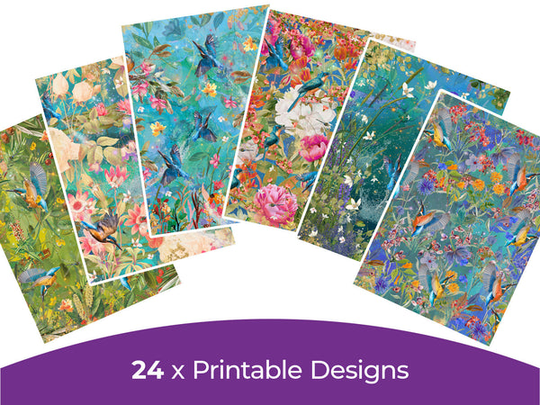 Nature's Garden Kingfisher Collection - Digital Bundle