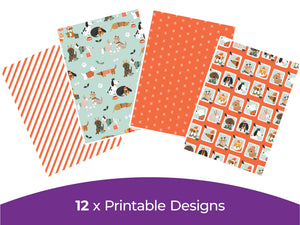 Violet Studios Merry Woofmas - Digital Paper Pad