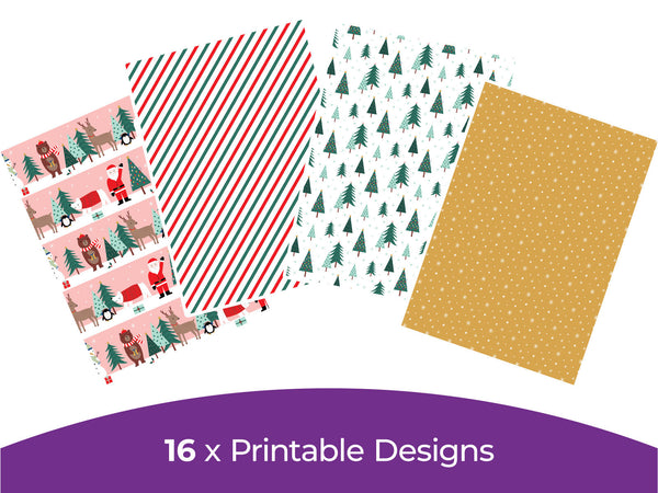 Violet Studios Jolly Holiday - Digital Paper Pad