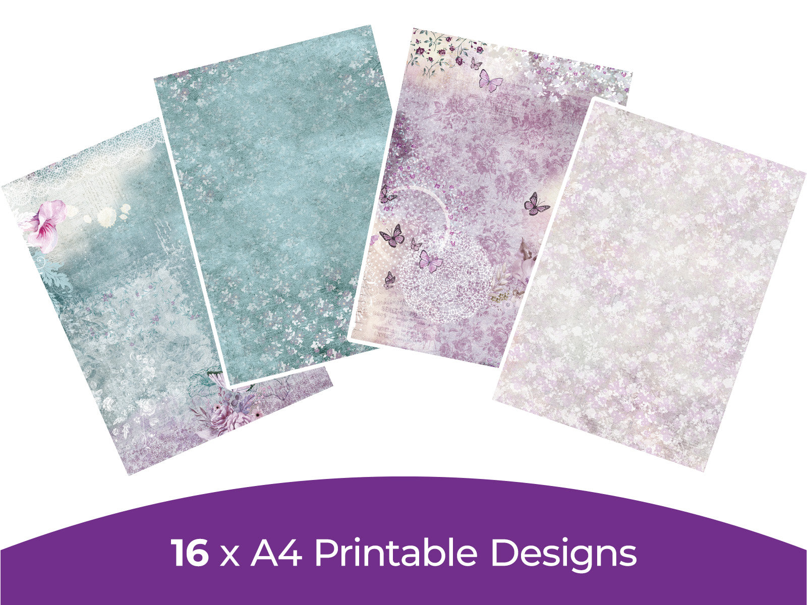 Vintage Lace Collection - Digital Paper Pad
