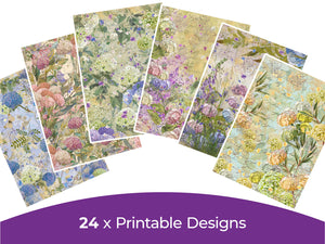 Nature's Garden Hydrangea Collection - Digital Bundle