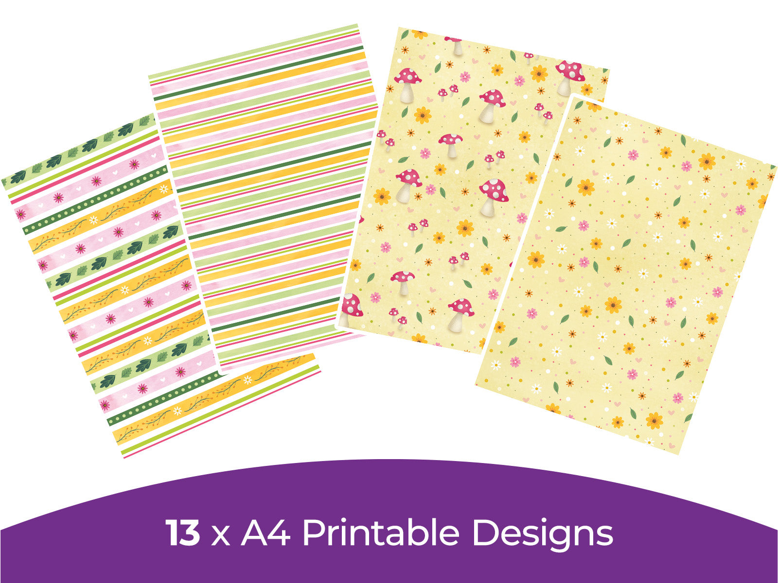 Garden Gnomes Collection - Digital Paper Pad