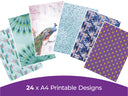 Peacock Collection - Digital Paper Pad