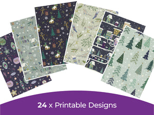 Winter Solstice Collection - Digital Paper Pad