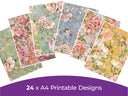 Enchanted Rose Collection - Digital Paper Pad