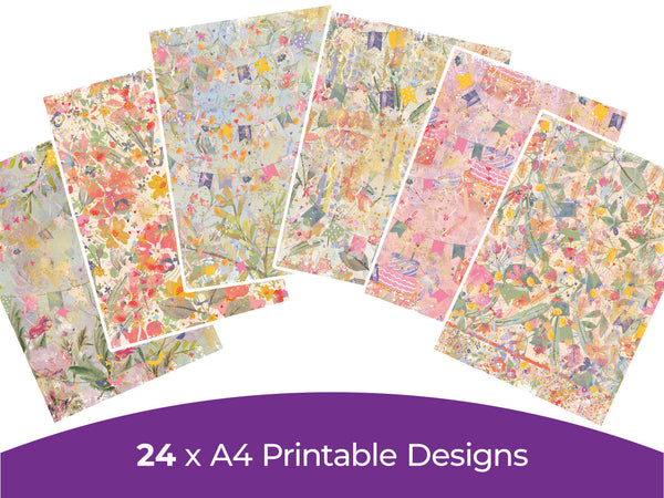 Celebrate the Day Collection - Digital Paper Pad