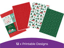 Violet Studios Home For Christmas - Digital Paper Pad