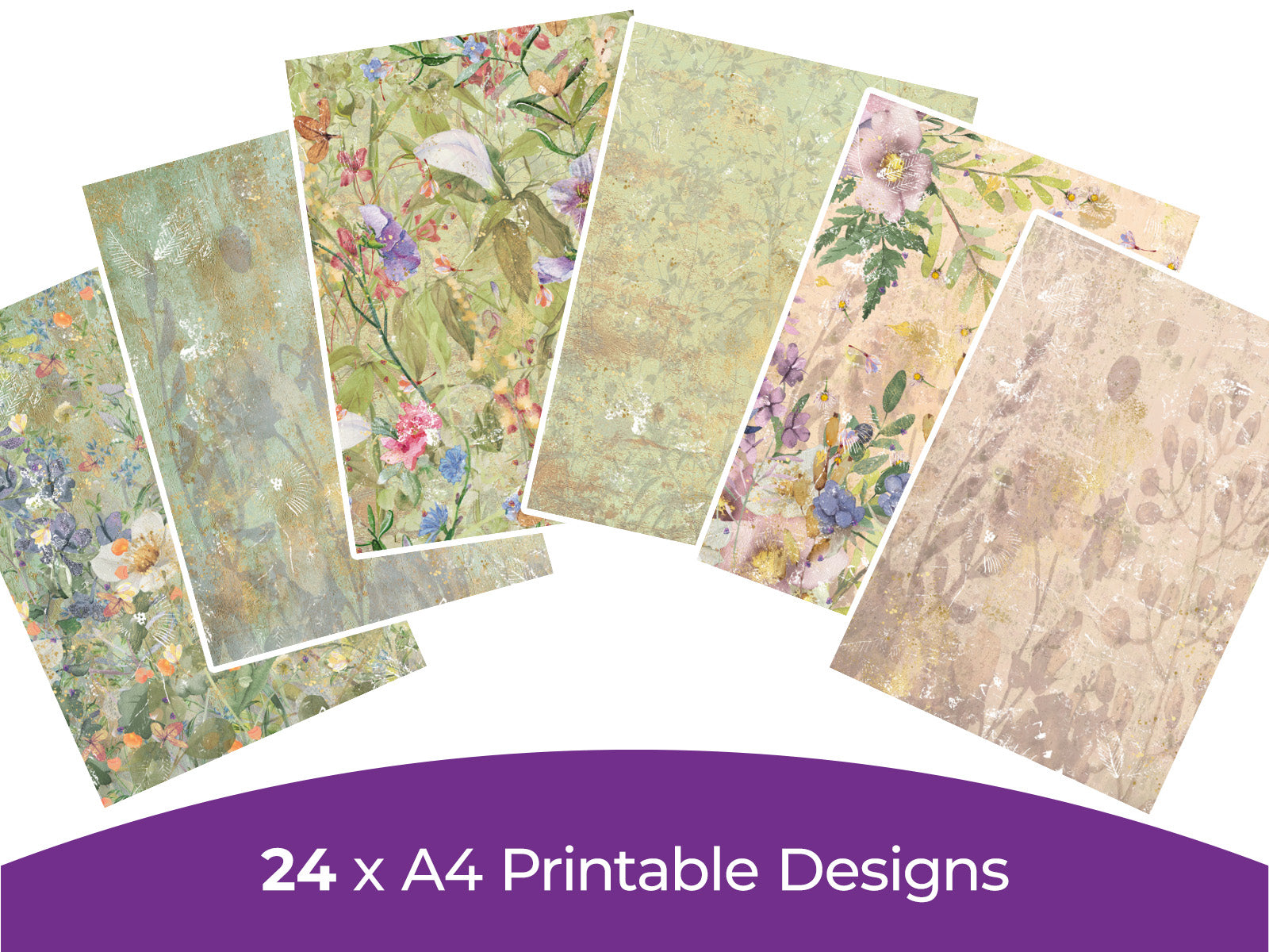 Wildflower Collection - Digital Paper Pad