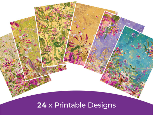 Nature's Garden Honeysuckle Collection - Digital Bundle