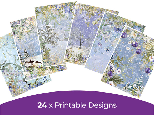 Winter Forest Collection - Digital Paper Pad