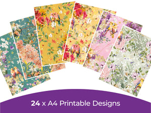 Lovebird Collection - Digital Paper Pad