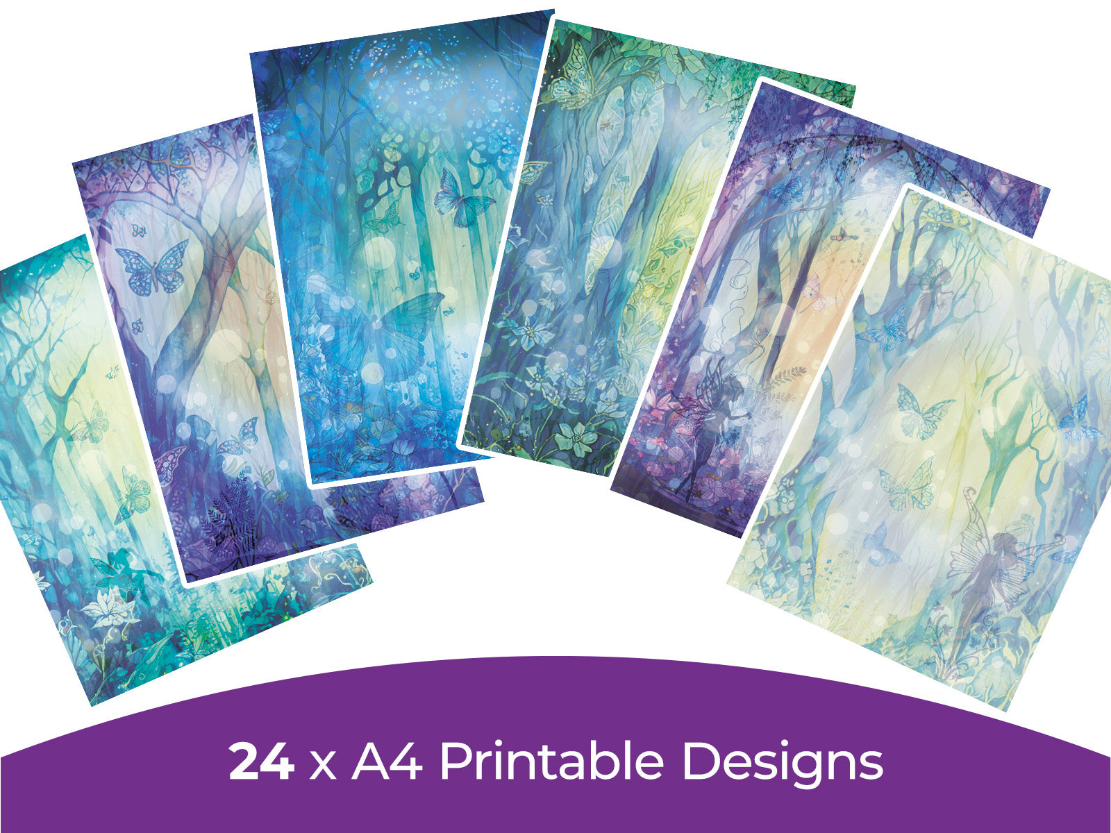 Fairy Glade Collection - Digital Paper Pad