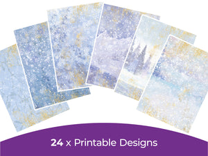 Winter Forest Collection - Digital Paper Pad