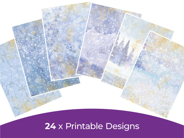 Winter Forest Collection - Digital Paper Pad