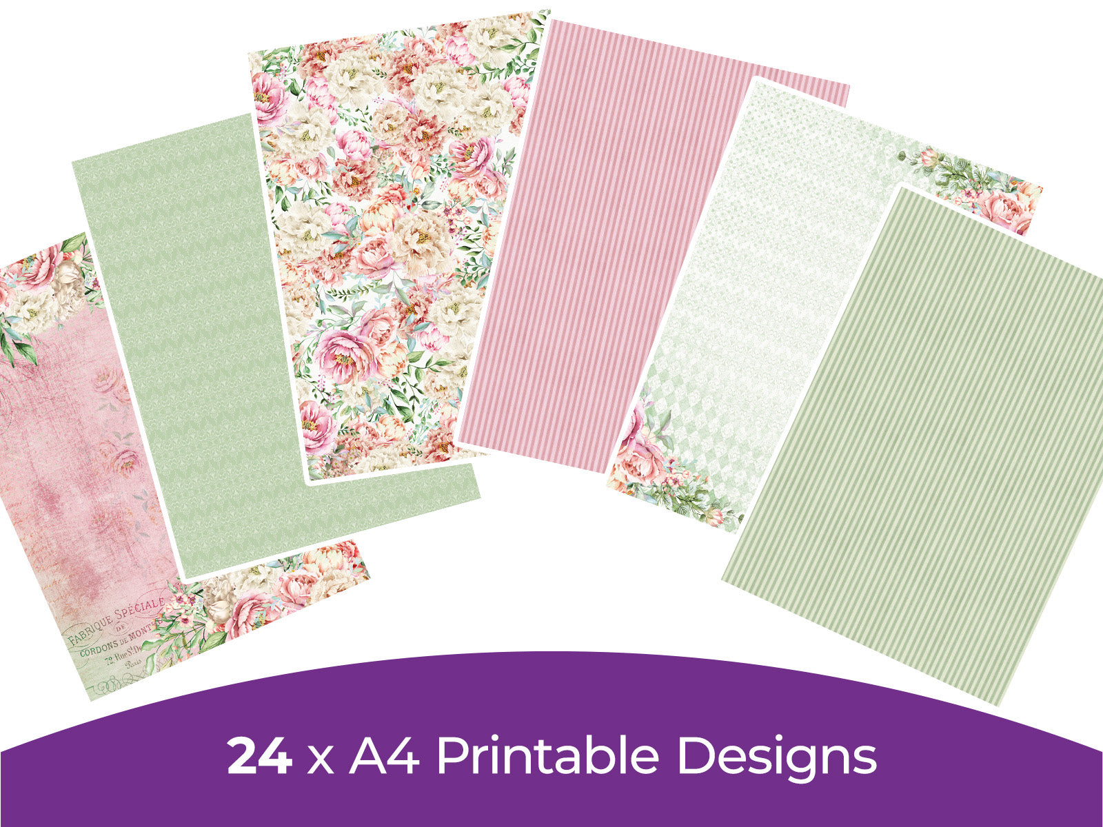 Peony Collection - Digital Paper Pad