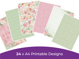 Peony Collection - Digital Paper Pad