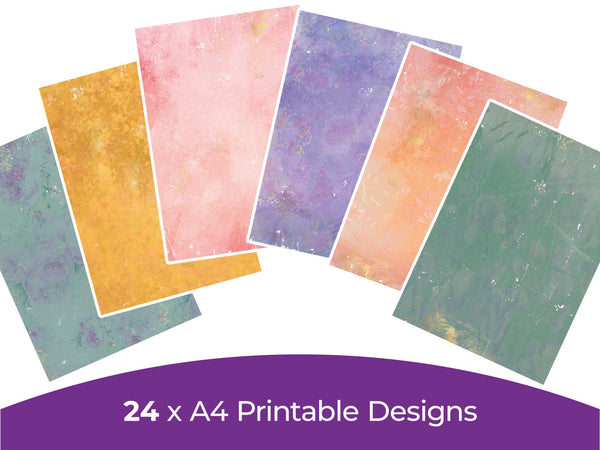 Say It With Flowers Collection - Digital Paper Pad