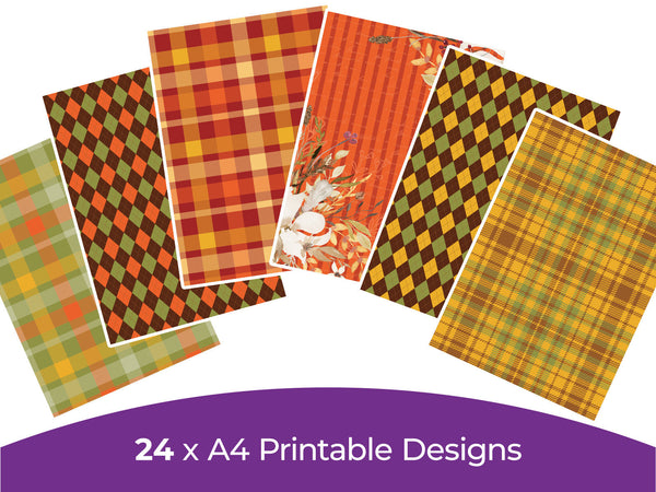 Autumn Blessings Collection - Digital Paper Pad