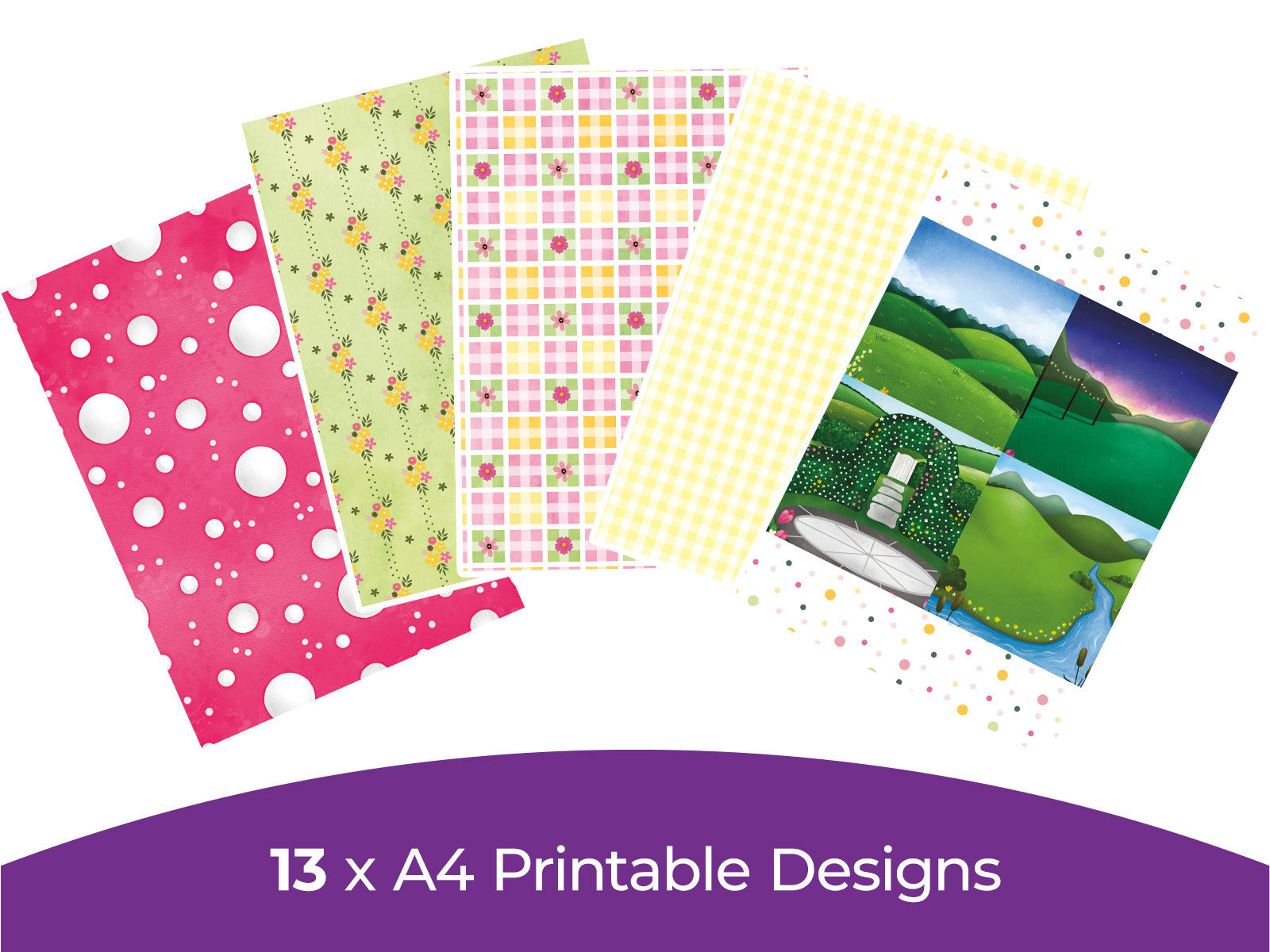 Garden Gnomes Collection - Digital Paper Pad
