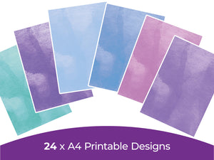 Peacock Collection - Digital Paper Pad