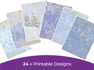 Winter Forest Collection - Digital Paper Pad
