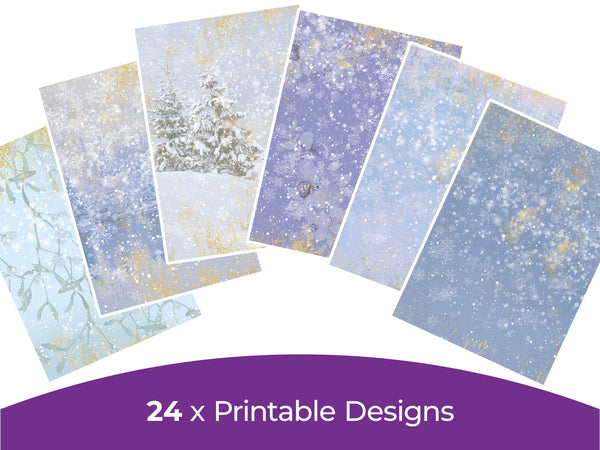 Winter Forest Collection - Digital Paper Pad