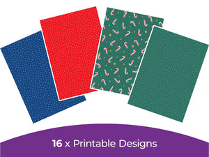 Violet Studios Jolly Holiday - Digital Paper Pad