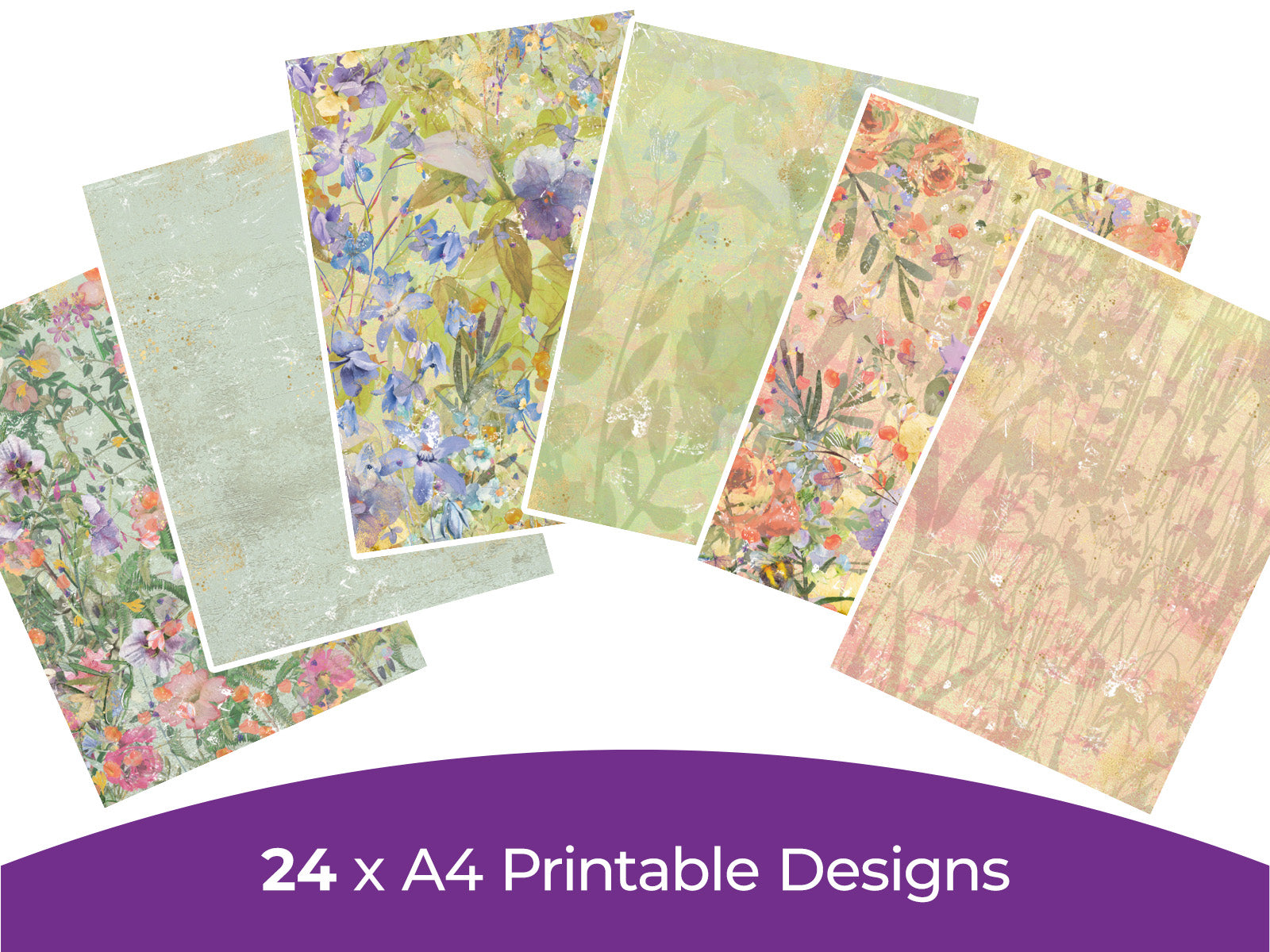 Wildflower Collection - Digital Paper Pad