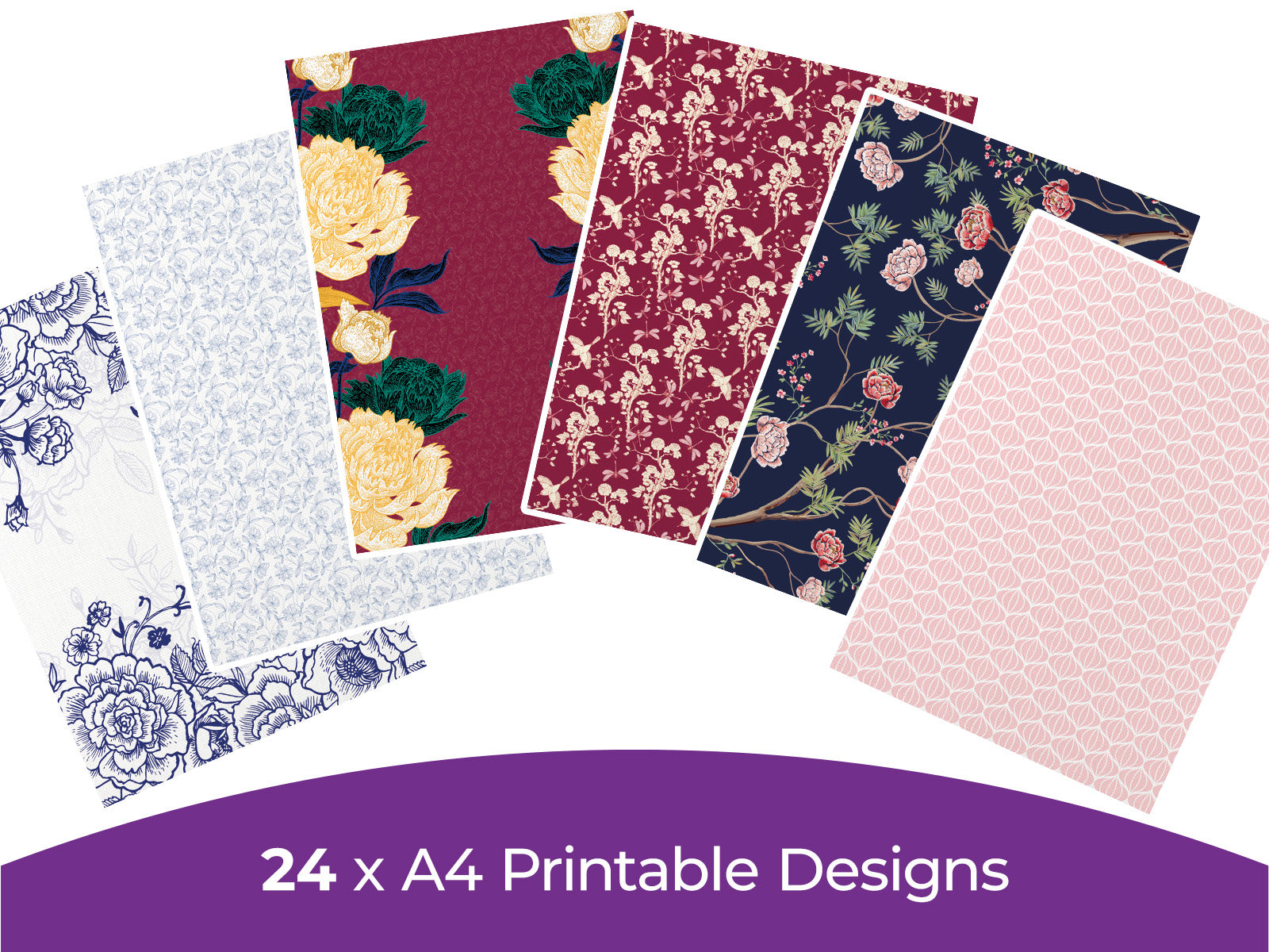 Chinoiserie Collection - Digital Paper Pad