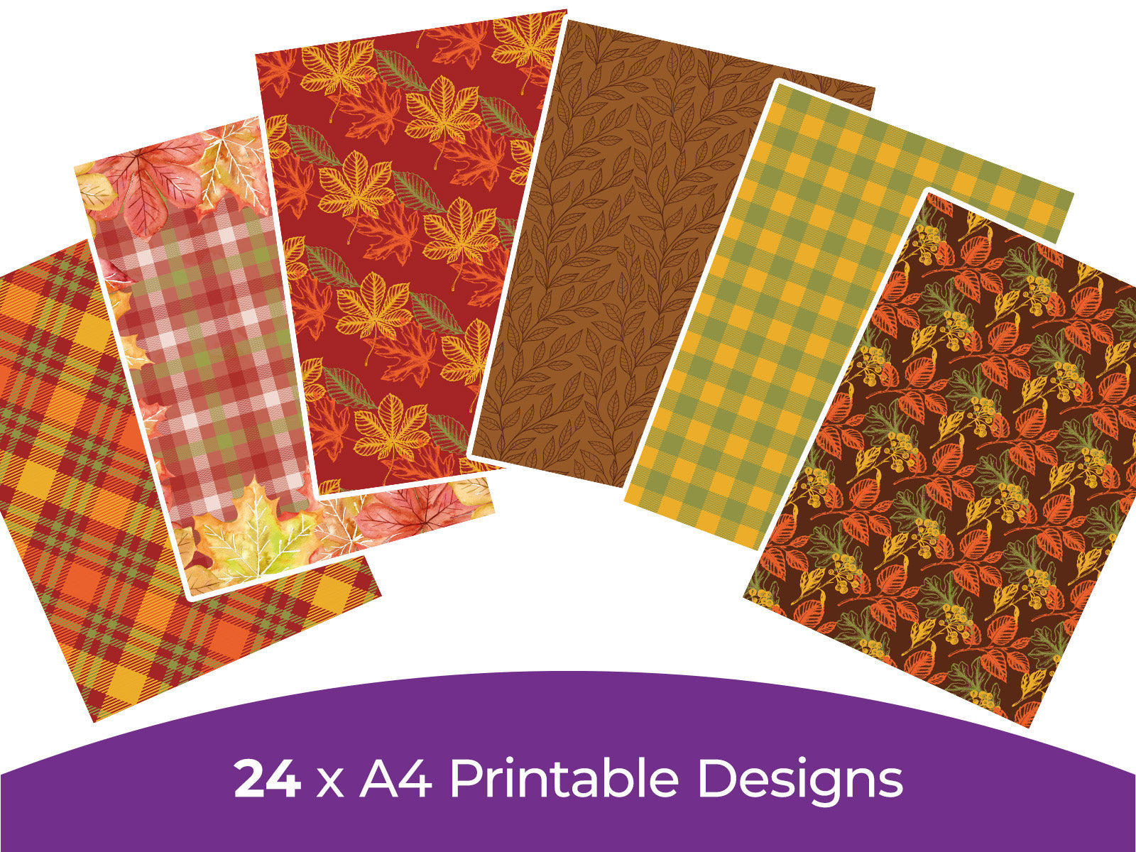 Autumn Blessings Collection - Digital Paper Pad